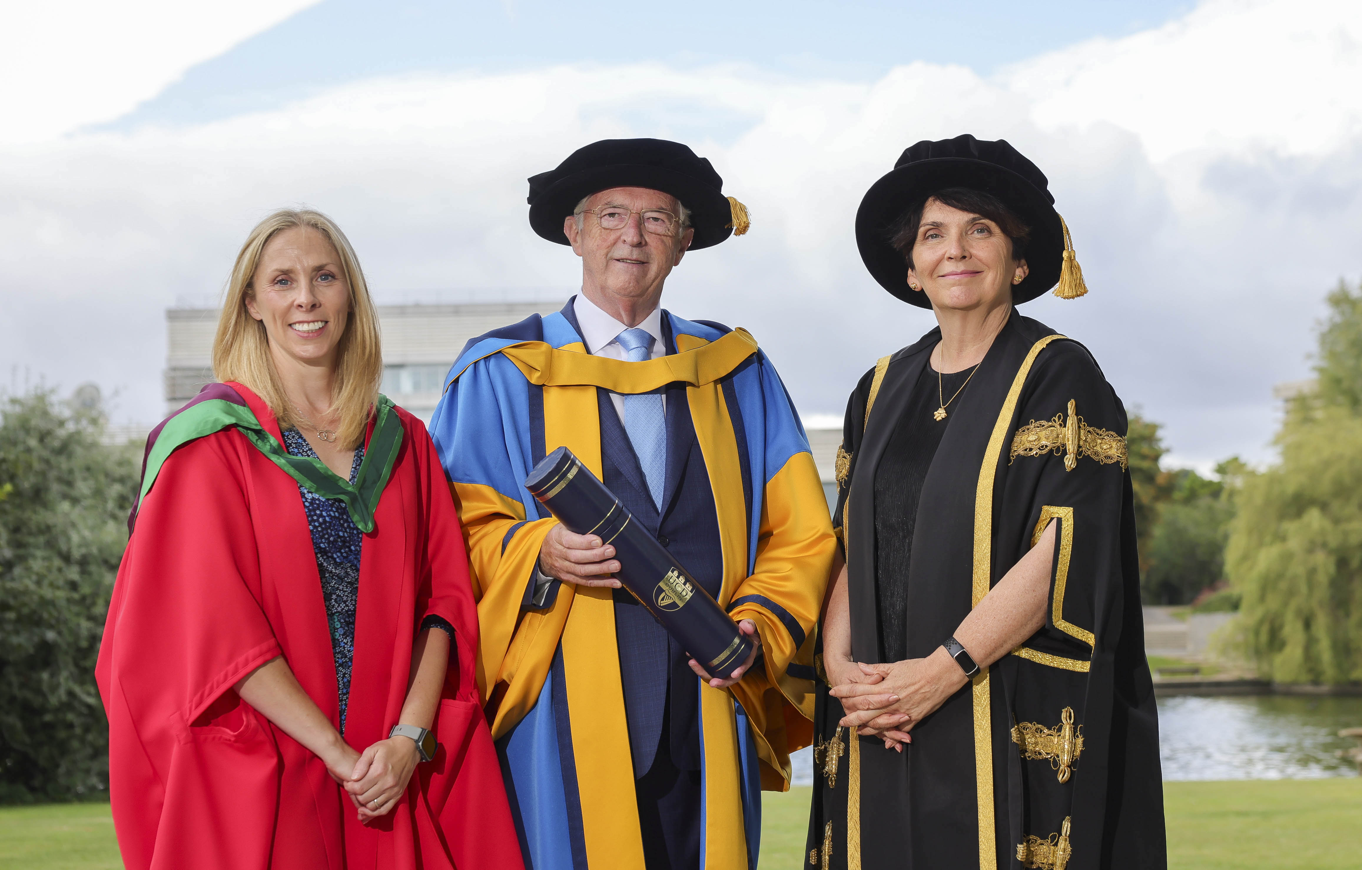 Agricultural leader Michael Berkery is awarded a UCD honorary doctorate for his outstanding\ncontributions to the agrifood sector, the UCD community and Irish society.